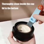 Load image into Gallery viewer, Swicado 3-in-1 Cup Lid Cleaning Brush – Multifunctional Bottle & Cup Cleaner Tool for Home & Kitchen (2025 New)