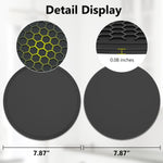 Load image into Gallery viewer, 3 Pack Silicone Trivets for Hot Dishes – Heat-Resistant Pot Holders & Kitchen Counter Mats (Black)
