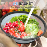 Load image into Gallery viewer, LekDrok 10" Microwave Food Cover – Collapsible Silicone Mat & Splatter Guard for Meal Prep (Charcoal)