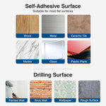 Load image into Gallery viewer, Paper Towel Holder – Matte Black Wall Mount Rack, Self-Adhesive or Drill SUS304 Stainless Steel Dispenser
